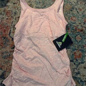 Allsportif Pink Speckled Tank Top